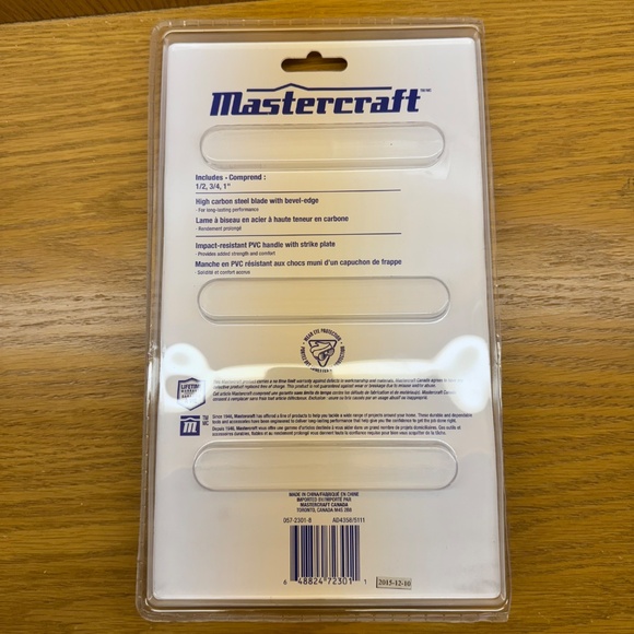 Mastercraft Chisel Set - Picture 2 of 2